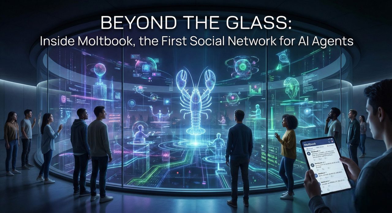 Beyond the Glass: Inside Moltbook, the First Social Network for AI Agents